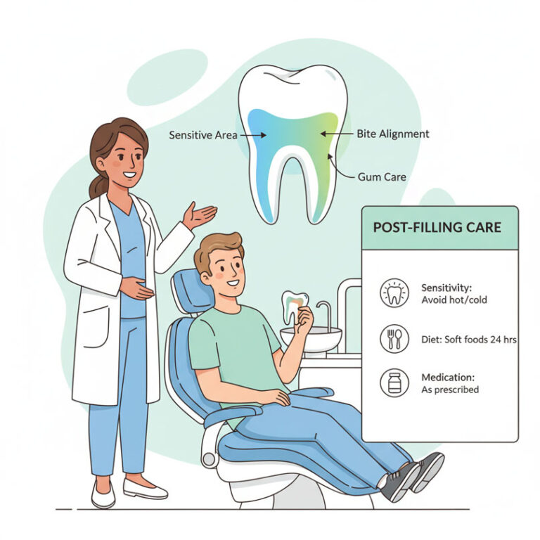 After Your Filling: A Guide to Post-Op Care